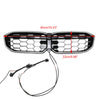 2023-2024 BMW 3 Series G20 G21 G28 Diamond Black Silver Front Kidney Grille Mesh Generic