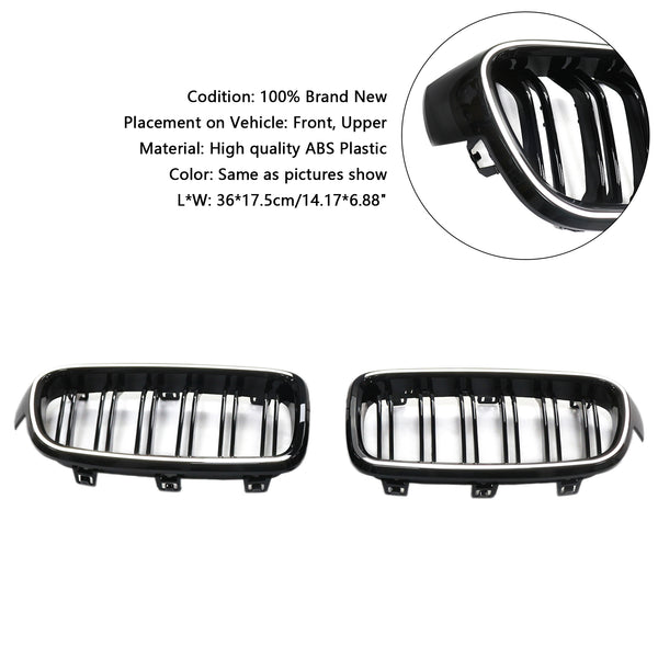 2012-2019 BMW 3 Series F30 F31 F35 Double Slat Front Kidney Grille Grill 51137263481 Generic