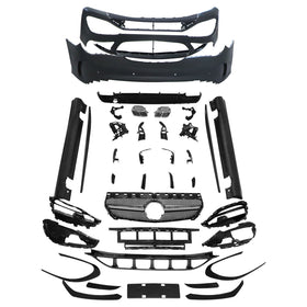 13-19 W117 Benz CLA-Class facelift to CLA AMG 45 style Bumper Body Kit Generic