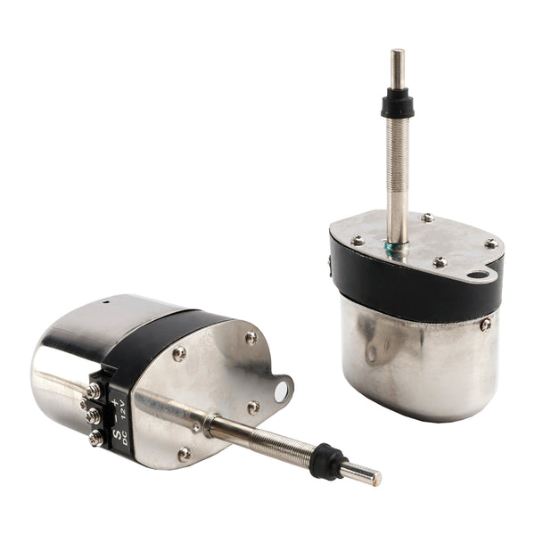 Vintage Classic Cars Hot Rods Pair of Stainless Windshield Wiper Motor Hot Street Rod 558SS, S6558 Generic