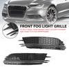 2012-2015 Audi A6 4G C7 Sedan / Avant Standard Version 2PCS Front Fog Light Cover Bezel Grill Grille 7911070549 Generic