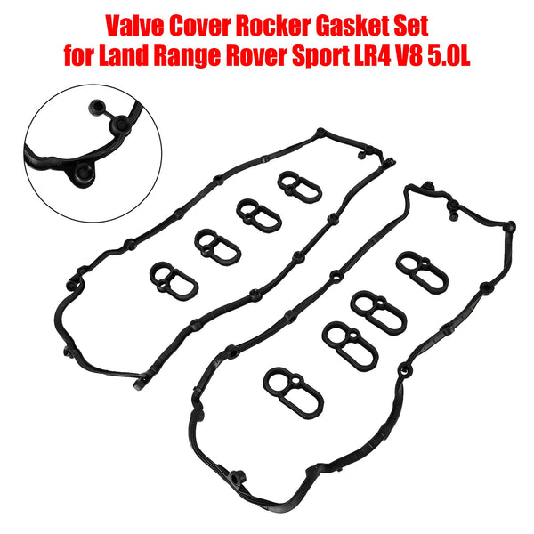 2010-2016 Land Rover Range Rover/Range Sport 5.0L V8 Valve Cover Rocker Gasket Set LR010882 LR011220 Generic