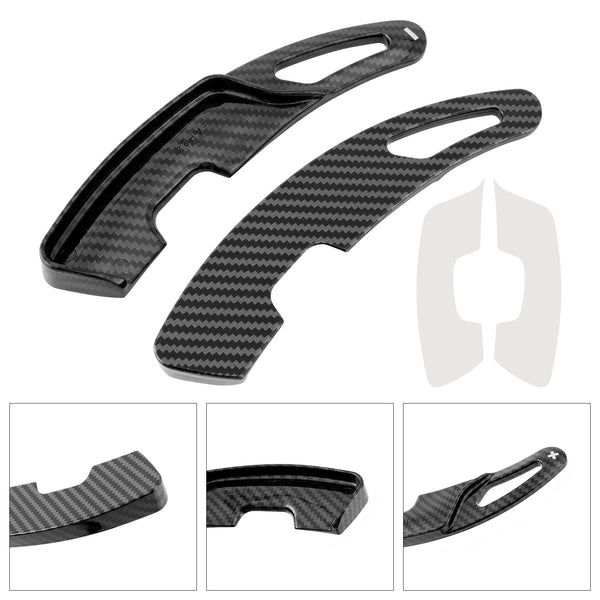 Carbon Look Steering Wheel Paddle Shifter Extension For Lexus RX NX