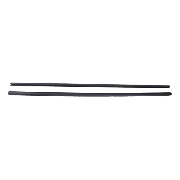 2PCS L&R Side Door Window Belt Trim Molding For Honda Civic Coupe (2Dr) 06-11