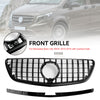 2015-2019 Mercedes Benz Vito W447 GT Stlye Gloss Black Front Bumper Grill Grille Generic