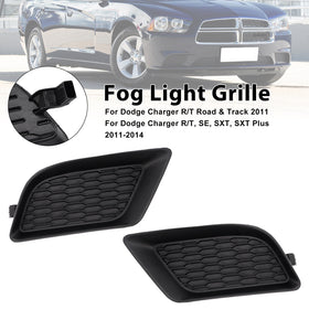 2011-2014 Dodge Charger R/T, SE, SXT, SXT Plus 2PCS Fog Light Cover 68092570AA 68092571AA Generic