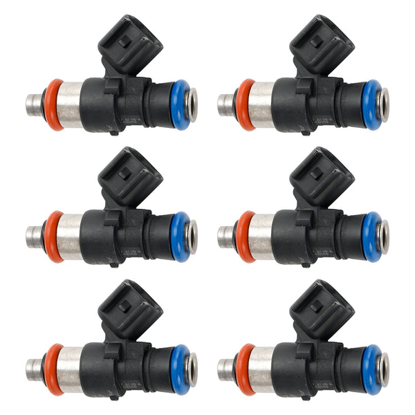 2009-2011 Mazda Tribute 3.0L 6PCS Fuel Injector 0280158189 9L8Z-9F593-A 82211217 Generic