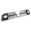 2011-2014 Audi TT MK2 S-LINE TTS Honeycomb Front Bumper Fog Light Grille 8J0807681KT94 8J0807682KT94 Generic
