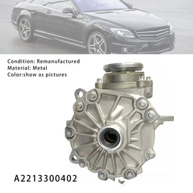 Mercedes S CL E 221 216 221 S550 S500 S450 S320 216 CL500 212 E350 4matic Front Differential 2.65 A2213300402 Generic