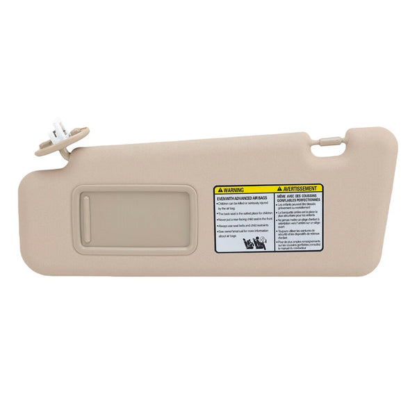 Beige Left Side Sun Visor 74320-48500-E0 For Toyota Highlander 2008-2013