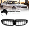 2019-2022 BMW 3 Series G20 G28 Black Dual Slat Kidney Grille Grill 51138072085 Generic