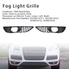 2010-2015 Audi Q7 Sportback 2PCS Front Bumper Fog Light Grill Lamp Cover 4L0807675C 4L0807676C Generic