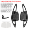 Carbon Look Steering Wheel Paddle Shifter Extension For Audi A3 A4 A6