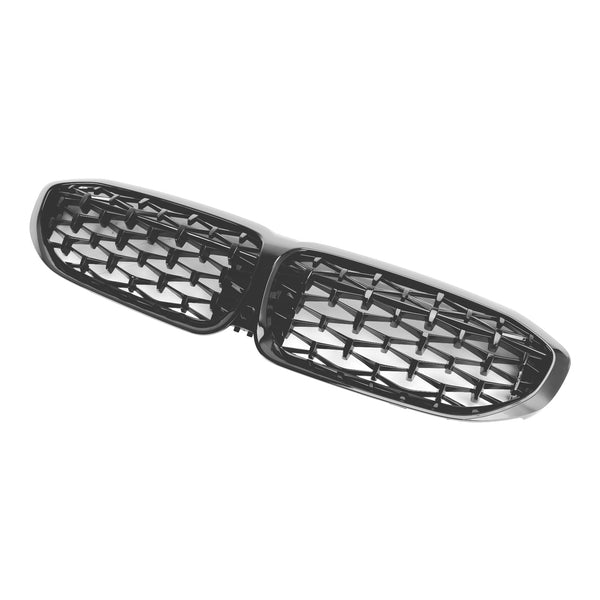 2019-2022 BMW 3 Series G20 G28 Diamond Black Kidney Grille Grill 51138072085 Generic