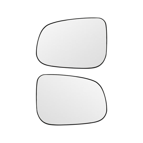 Volvo V70 2009-2014 L+R Side View Mirror Glass 30716923 30762571 30716484 30716487 Generic