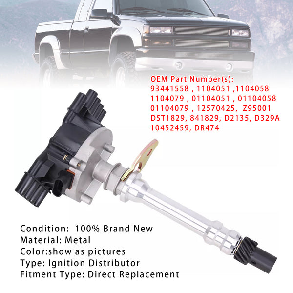 Ignition Distributor 12570425 For GMC Cadillac Chevy Pickup SUV Van Tahoe 5.0