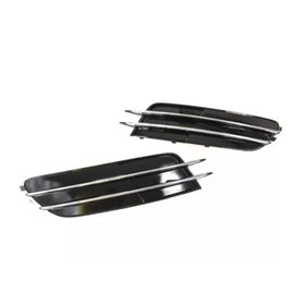 2012-2014 Audi A6 C7 Car Front Side Lower Bumper Grille Fog Light Grille 4G0807681 4G0807682 Generic