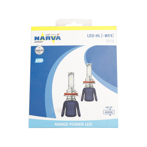 For NARVA Range Power LED-HL(≈H11) 6000K 12V16W IP65 Waterproof 180163000 Generic