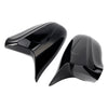 Side Mirror Covers Rearview Housing Black for Lexus IS250 IS350 2006-2012