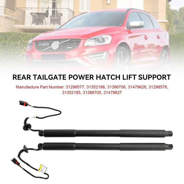 10.2013-02.2017 Volvo XC60 I SUV (156) T5 2PCS Power Liftgates Lift Support 31386705 31386709 Generic