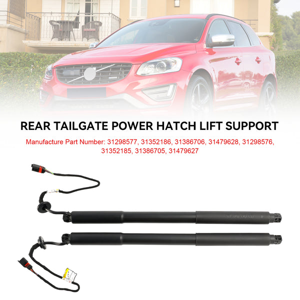 04.2012-12.2015 Volvo XC60 I SUV (156) D3 2PCS Power Liftgates Lift Support 31386705 31386706 Generic