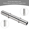 Quick Connect 3/8 Fuel Rail Hose To 3/8 Barb Adapter Fitting AN817-02-06BA Generic