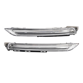 2015-2017 Porsche Cayenne 958 Pair LED Fog DRL Daytime Running Lights 95863118130 95863118230 Generic