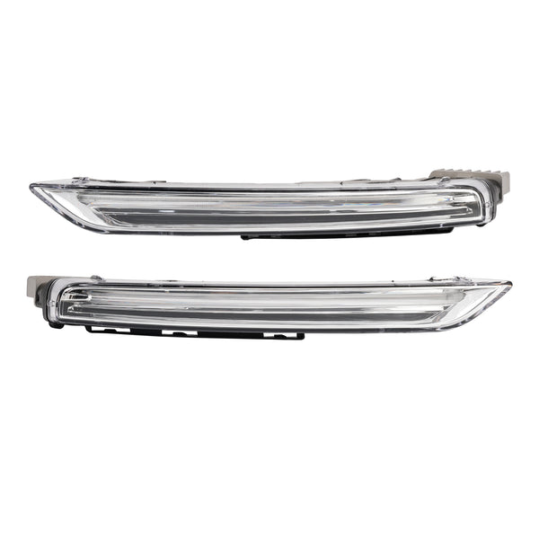 2015-2017 Porsche Cayenne 958 Pair LED Fog DRL Daytime Running Lights 95863118130 95863118230 Generic