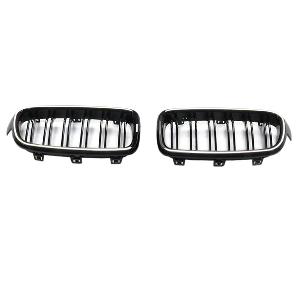 2012-2019 BMW 3 Series F30 F31 F35 Double Slat Front Kidney Grille Grill 51137263481 Generic