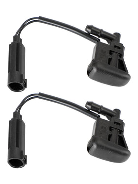 2008-2013 BMW 1 Series E82/E88 2PCS 61667110851 61667135411 Windshield Wiper Nozzle Spray Heated Generic