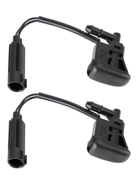 2003-2006 BMW X5 E53 2PCS 61667110851 61667135411 Windshield Wiper Nozzle Spray Heated Generic