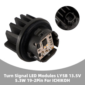 ICHIKOH Turn Signal LED Modules 13.5V 5.3W 19-2Pin LY5B LEDMK-19 Generic