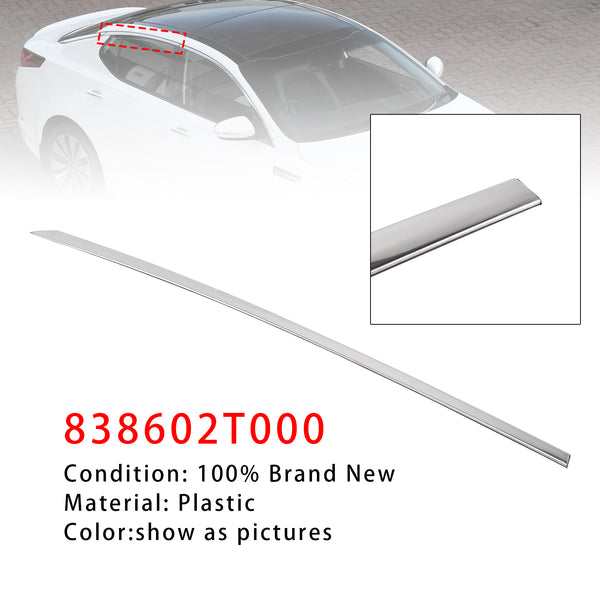 Right Side Upper Rear Door Panel Trim Molding Chrome For Kia Optima 2011-2015