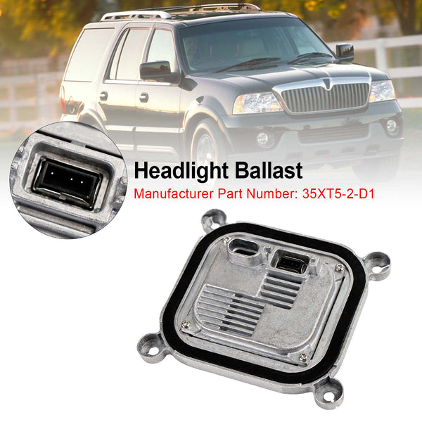 2003-2006 Cadillac Escalade Xenon HID Headlight Ballast 12V 35XT5-2-D1 10R-034663 89025794 Generic