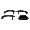 Black Interior Door Handle Kit 51417250307 for BMW X3 (F25) X4 (F26)