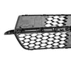 2013-2017 Audi Q5 S-Line SQ5 Black Chrome Front Bumper Fog Light Grille 8R0807682N 8R0807681S Generic