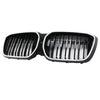 2022-2024 BMW IX3 G08 LCI Double Slat Black Front Kidney Grill Grille Generic