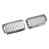 1994-2001 BMW 7 Series E38 2pcs Chrome Front Kidney Grill Grille 51138125811 51138125812 Generic