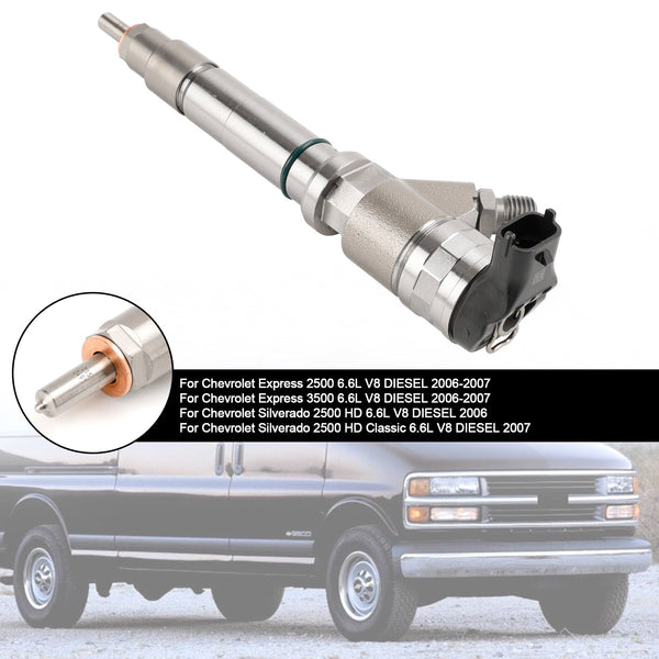 2006-2007 GMC Savana 2500/3500 6.6L V8 DIESEL 1PCS Fuel Injector 0445120042 0445120082 Generic