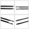 2005-2011 Toyota Yaris (NCP90, NCP91, KSP90, ZSP90) 4pcs Outer Door Glass Weatherstrip Moulding 68160-52110 68210-52110 Generic