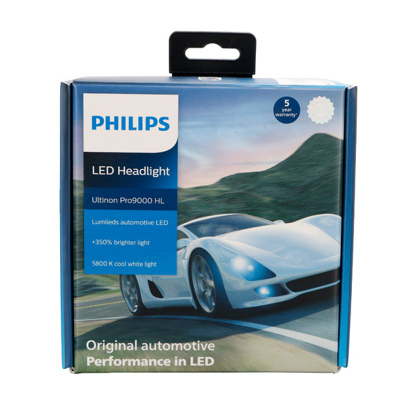 For Philips 11362U90CWX2 Ultinon Pro9000 LED-HL H11 12-24V 16W +350% 5800K Generic