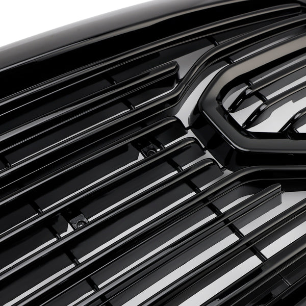 2013-2018 Dodge Ram 1500 Black Big Horn Style Front Bumper Grill Grille