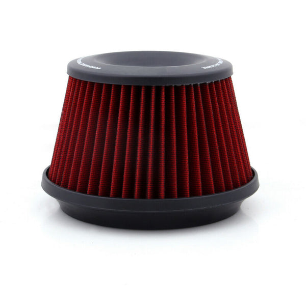 Universal Power Intake Air Filter 75mm Dual Funnel Adapter Generic