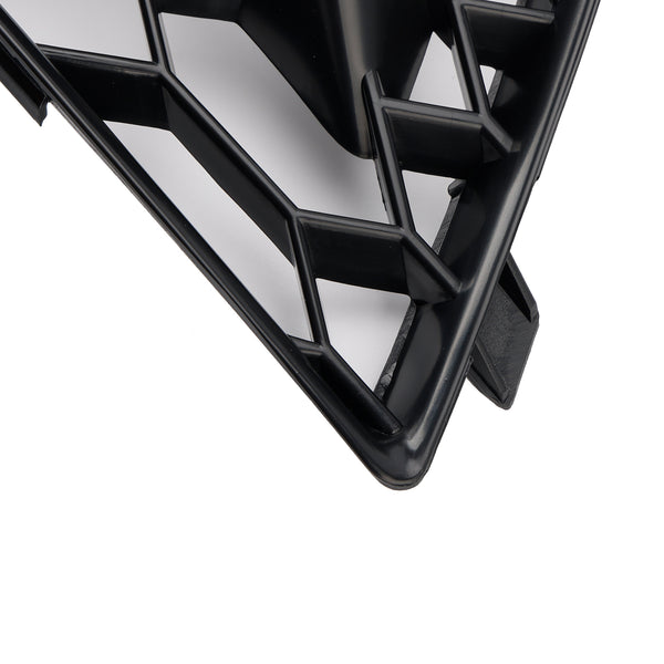 2013-2015 Audi A4 B8.5 Black Honeycomb Fog Light Cover 8K0807681K 8K0807682K Generic