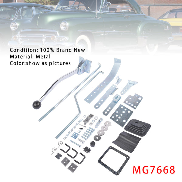 7668 Universal Automatic Floor Shifter Conversion Kit For C4 C6 350 400 5.0 5.7