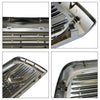 2010-2018 Ram 2500/3500 Laramie Chrome Front Bumper Grille W/ Led Light