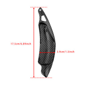 Carbon Look Steering Wheel Paddle Shifter Extension For Toyota Ractis Lexus