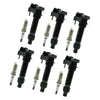 2007-2009 Suzuki XL-7 6PCS Ignition coil+6PCS Spark Plug UF569 D515C 12610626 12618542 Generic