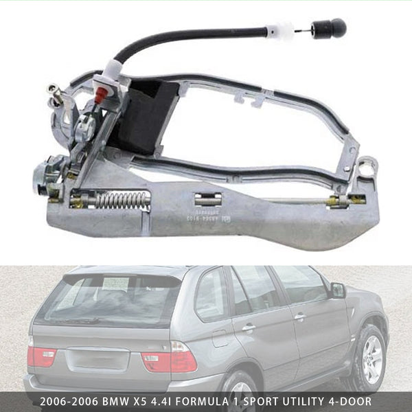 2000-2006 BMW X5 Rear Right Door Handle Carrier Outer 51228243636 Generic