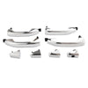 2020-2022 Chevrolet Silverado 3500 HD 4pcs Exterior Door Handle Chrome 14575050 Generic